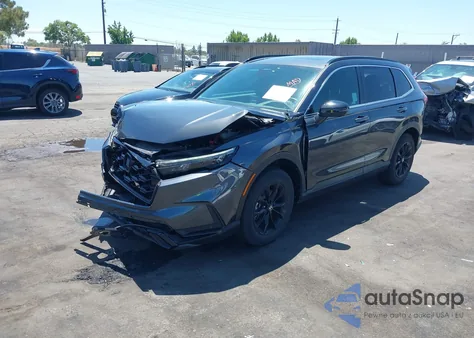 2024 Honda Cr-V Hybrid Sport-L из США, поврежденный, VIN 7FARS6H81RE029962